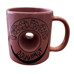 Voodoo Doughnut Pink Ceramic Mug – Made in USA